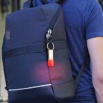 Lexon Nomaday Flash LED Keychain gold LL137D - imagine 10