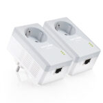 TP-Link TL-PA4010P KIT | Power Line | AV500, 1x RJ45 100Mb/s, Integrated power socket, Two adapters