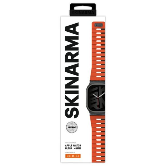 Strap Skinarma Gemini for Apple Watch     49/46/45/44 mm orange - imagine 4