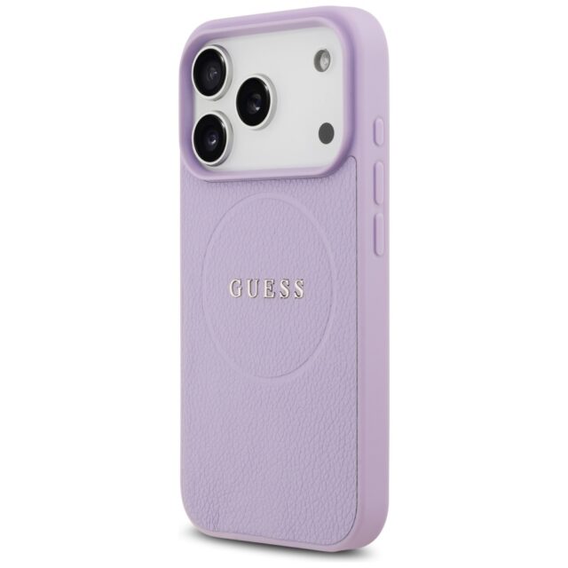 Case Guess Grained Ring MagSafe for  iPhone 17 Pro purple - imagine 2