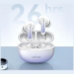 USAMS Bluetooth 5.3 TWS X-donseries ENC Wireless Earphones Purple Gradient/Purple Blue BHUEN - imagine 3