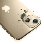 3MK Lens Protection Pro iPhone 14 Plus 6,7" gold Camera lens protection with mounting frame - imagine 3