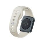 3MK Silicone Watch Strap beige for Apple Watch 42/44/45/49mm - imagine 6