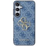 Guess GUHCS24M4GMGBL S24+ S926 blue hardcase 4G Big Metal Logo - imagine 3
