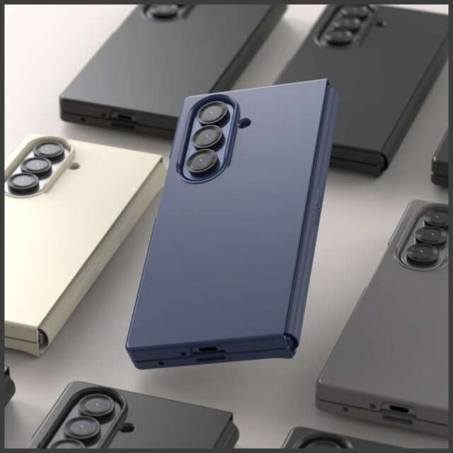 Case Araree Aero Flex for Samsung Galaxy  Z Fold7 navy - imagine 2