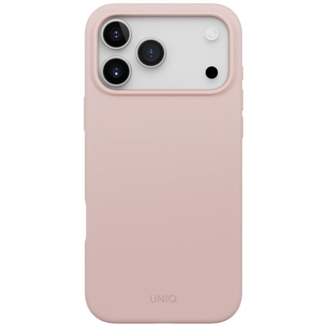 UNIQ Lino Case for iPhone 17 Pro Max Magclick Charging Pink - imagine 2