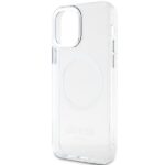 Guess GUHMP12MHTRMS iPhone 12/12 Pro 6.1" silver hard case Metal Outline Magsafe - imagine 6