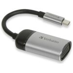 Verbatim Adapter USB-C - VGAaluminum 49145