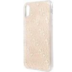 Guess GUHCPXPCU4GLGO iPhone X/Xs gold hard case 4G Glitter - imagine 3