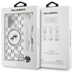 Karl Lagerfeld KLHMP16SHCKCKLCT iPhone 16 6.1" transparent hardcase IML Crossbody Monogram Karl & - imagine 7