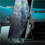 USAMS Inductive Holder US-CD132 15W Automatic for Ventilation Grille black CD132ZJ01 - imagine 5