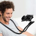 Uchwyt na szyję "Lazy" czarny/black - imagine 3