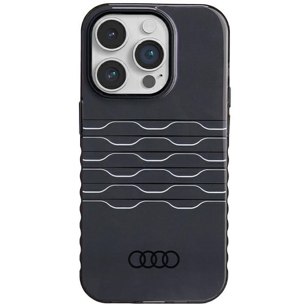 cps-08fcd205680201ffb12e2c16a4be196e-2025-12-05-20-57-10 Audi IML MagSafe Case iPhone 14 Pro 6.1" black hardcase AU-IMLMIP14P-A6/D3-BK - imagine 1