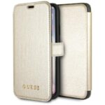 Guess GUFLBKPXIGLGO iPhone X/Xs gold book Iridescent