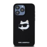 Karl Lagerfeld KLHMP15XSCHPPLK iPhone 15 Pro Max 6.7" black hardcase Silicone Choupette Head M - imagine 3