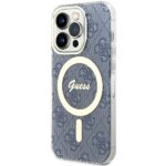 Guess GUHMP15XH4STB iPhone 15 Pro Max 6.7" blue hardcase IML 4G MagSafe - imagine 2