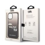 Karl Lagerfeld KLHCP14MTGKCK iPhone 14 Plus/ 15 Plus 6,7" hardcase black Gradient Ikonik Karl & Chou - imagine 8