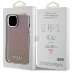 Guess GUHCP15SHDECMP iPhone 15 / 14 / 13 6.1" pink hardcase IML Faceted Mirror Disco Iridescen - imagine 8