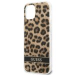 Guess GUHCP13MHSLEOW iPhone 13 / 14 / 15 6,1" brown hardcase Leopard - imagine 6