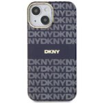 DKNY DKHMP15SHRHSEB iPhone 15 / 14 / 13 6.1 inch blue hardcase IML Mono & Stripe MagSafe - imagine 3