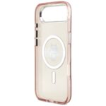 Karl Lagerfeld IML Choupette Sketch Logo MagSafe Case for iPhone Air Pink - imagine 7