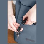 Backpack UNIQ Arden RPET 18L black - imagine 3