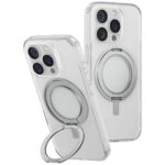 Case UNIQ Swivix for iPhone 16 Pro 360 Rotating Kickstand transparent