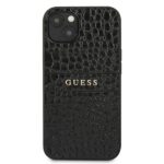 Guess GUHCP13MPCRBBK iPhone 13 / 14 / 15 6,1" black Croco Strap Collection - imagine 3