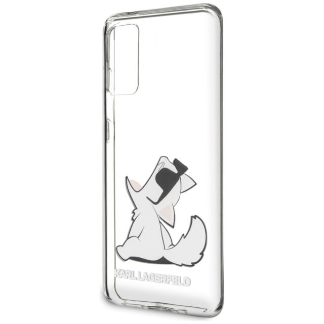 Karl Lagerfeld KLHCS62CFNRC S20 G980 transparent Choupette Fun - imagine 3