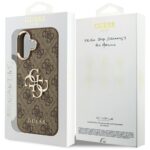 Case Guess 4G Big 4G Classic Logo for iPhone 17 brown gold - imagine 8