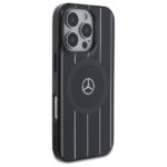 Mercedes MEHMP16X23HRSK iPhone 16 Pro Max 6.9" black hardcase MB Double Layer Crossed Line MagSafe - imagine 4
