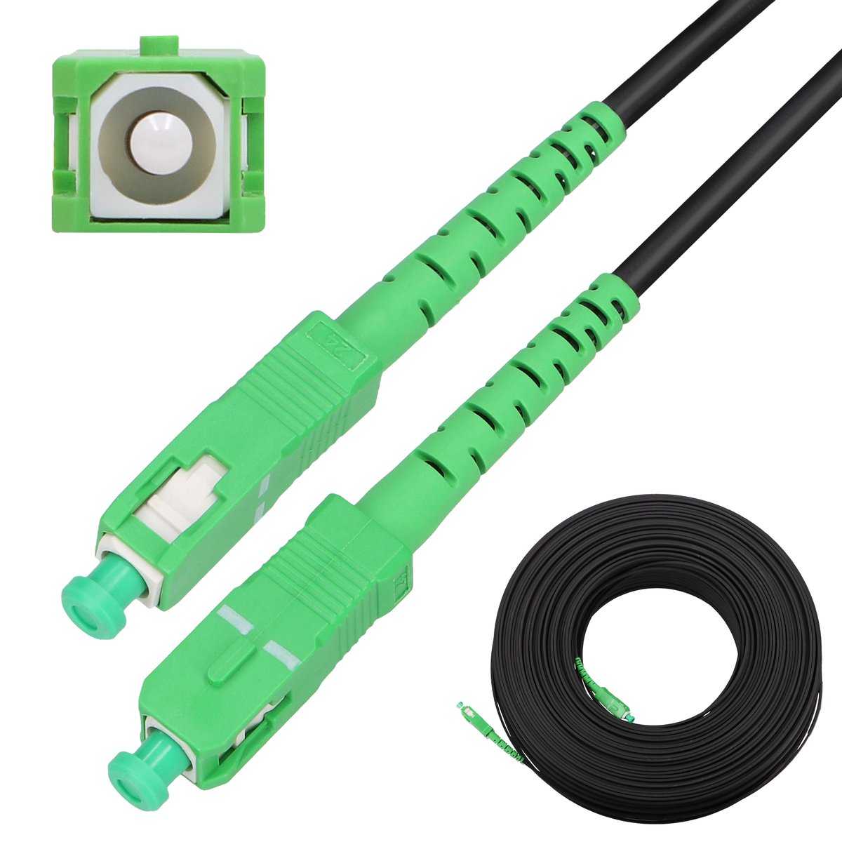 cps-0a33f8a665bc3cf1d244be2ffe639b12-2025-12-05-10-35-22 Extralink SC/APC-SC/APC | Patchcord | Round, drop, single mode, Simplex, G.657A2, 5m - imagine 1