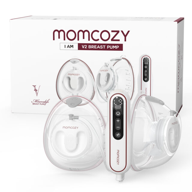 Momcozy V2 Touchless Breast Pump, Hospital Grade - imagine 4