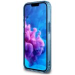 Case Guess IML Metal Glitter 4G Circle Triangle MagSafe for iPhone 16e blue - imagine 5