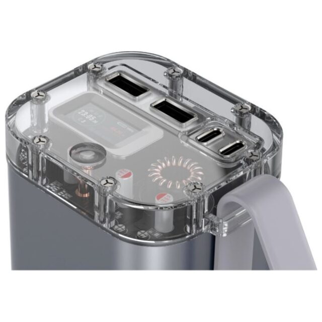 Powerbank 4smarts Lucid Ultra 40000mAh   100W szary - imagine 4