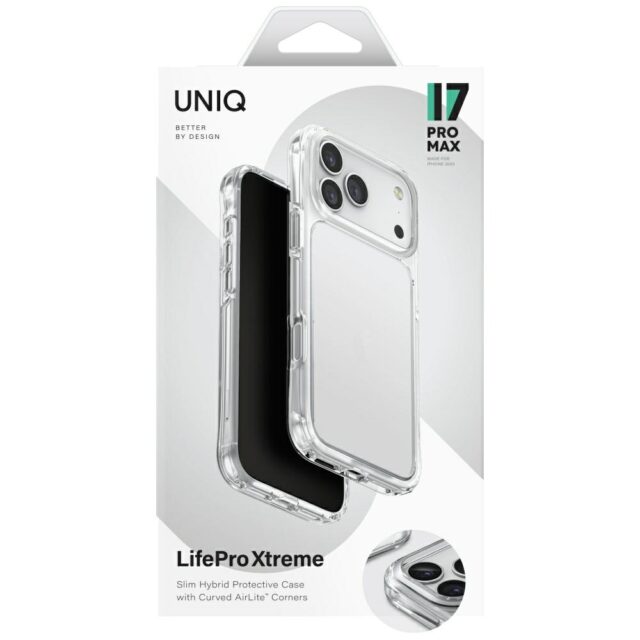UNIQ Lifepro Xtreme Case for iPhone 17 Pro Max Transparent - imagine 6