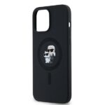 Karl Lagerfeld KLHMP13LSCMKCRHK iPhone 13 Pro / 13 6.1" black hardcase Silicone Karl & Choupet - imagine 6