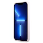 Guess GUHCP13SPSASBPU iPhone 13 mini 5,4" purple Saffiano Hot Stamp & Metal Logo - imagine 5