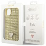 Guess GUHCP14MHDGTPD iPhone 14 Plus/ 15 Plus 6.7"gold hardcase Rhinestone Triangle - imagine 8