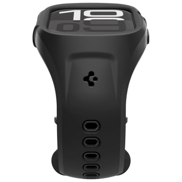 Case Spigen Liquid Air Pro for Apple Watch 10 (46 mm) black - imagine 6