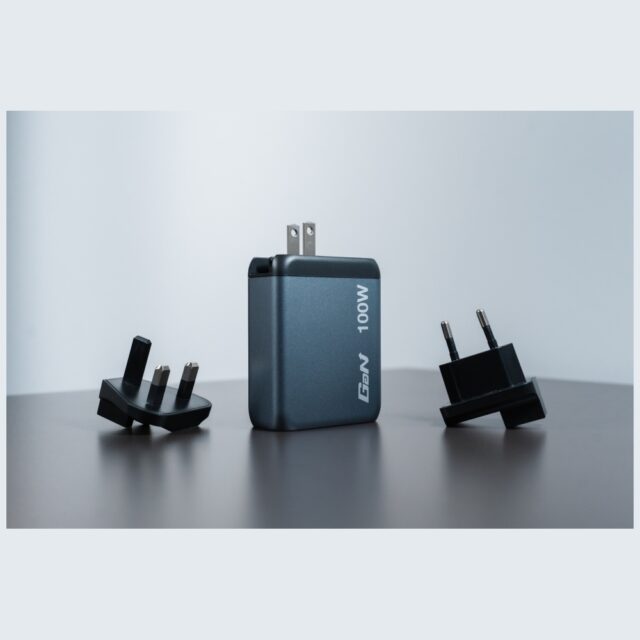 Verbatim GaN 100W Wall Charger 3xUSB-C/USB-A + EU/UK/US Adapter GNC-100 32202 - imagine 4