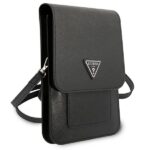 Guess Bag GUWBSATMBK black Saffiano Triangle - imagine 3
