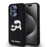 Karl Lagerfeld KLHMP15XSKCHPPLK iPhone 15 Pro Max 6.7" black hardcase Silicone Karl & Choupett