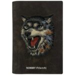 Passport case Nimmy wallet Raptor    Wolf brown