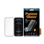PanzerGlass E2E Super+ iPhone 12/12 ProCase Friendly AntiBacterial MicroFracture black