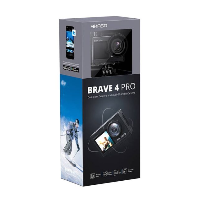 Akaso Brave 4 Pro | Sports Camera | 4K, WiFi, 1350 mAh - imagine 7