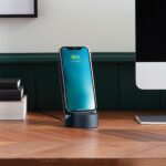 Lexon City Energy Pro 10W Wireless Charger with Bluetooth Speaker dark blue LD145DB - imagine 7