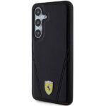 Ferrari FEHMS24SP3BAK S24 S921 black hardcase Hot Stamp V Lines MagSafe - imagine 2