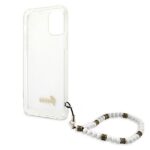 Guess GUHCP12LKPSWH iPhone 12 Pro Max 6,7" Transparent hardcase White Pearl - imagine 7