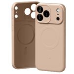 Mercury Semi-Silicone MagSafe Case for iPhone 17 Pro Max Pink Sand